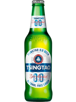 Изображение товара - пиво "Циндао безалкогольное" 0,33л. стекло