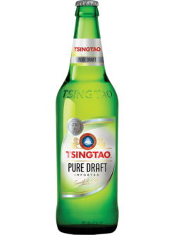 Изображение товара - пиво "Циндао драфт" 0,64л. стекло