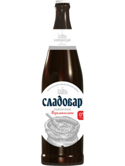 Изображение товара - пиво "Сладовар безалкогольное" 0.5л. стекло