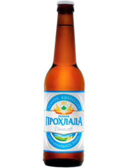 Изображение товара - пиво "Пенная прохлада" в стеклянной бутылке 0,45л.