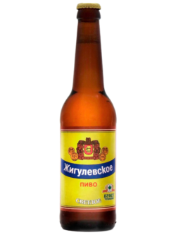 Изображение товара - пиво "Жигулевское" г. Чебоксары в стеклянной бутылке 0,45л.
