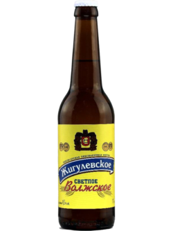 Изображение товара - пиво "Жигулевское Волжское" г. Чебоксары в стеклянной бутылке 0,45л.